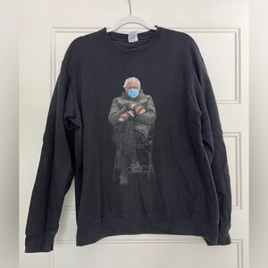 Bernie Sanders Mittens Meme Sweatshirt